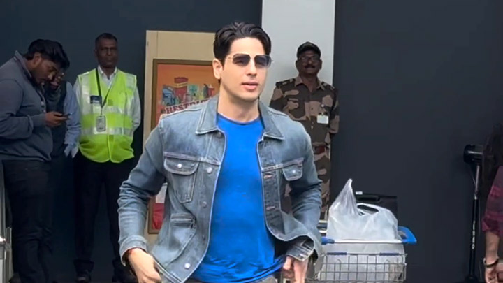 Papa Sidharth Malhotra papped at the airport