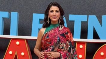 Sonali Bendre in a beautiful red saree looks breathtaking