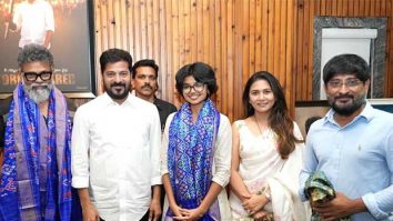 Sukumar’s daughter Sukriti Veni Bandreddi felicitated by Telangana CM Revanth Reddy after National Award triumph