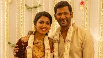 Vishal shares stunning pics from engagement with Sai Dhanshika; see post