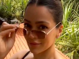 Waluscha De Sausa in her monsoon vacay mood