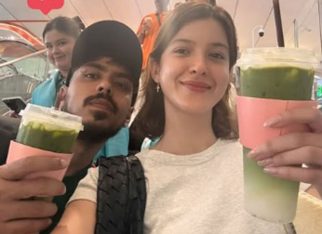 Shanaya Kapoor and Adarsh Gourav’s matcha selfie fuels buzz for Tu Yaa Main’s next schedule