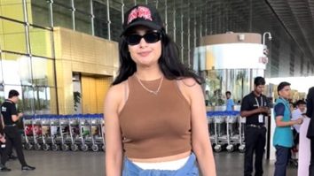 Yuvika Chaudhary’s stylish aiport look