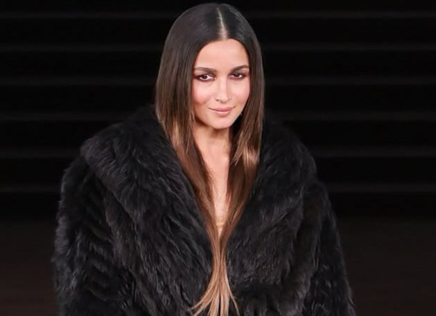 Alia Bhatt Serves Gothic Glamor in Black Gucci Look at Milan Fashion Week; Watch