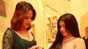 Sonal Chauhan meets die-hard fan who gifts hand-made sketch during Shera shooting