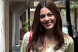 Alaya F’s desi look papped in a green chikankari kurti set