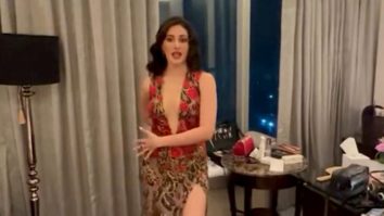 Amyra Dastur grooving with her team