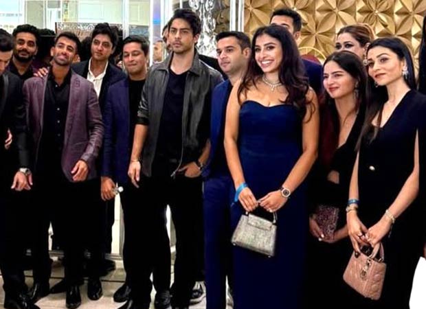 Aryan Khan reunites with school friends at The Ba***ds of Bollywood premiere; old vs new pics go viral