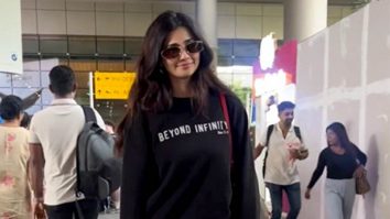 Daisy Shah in casuals at the airport