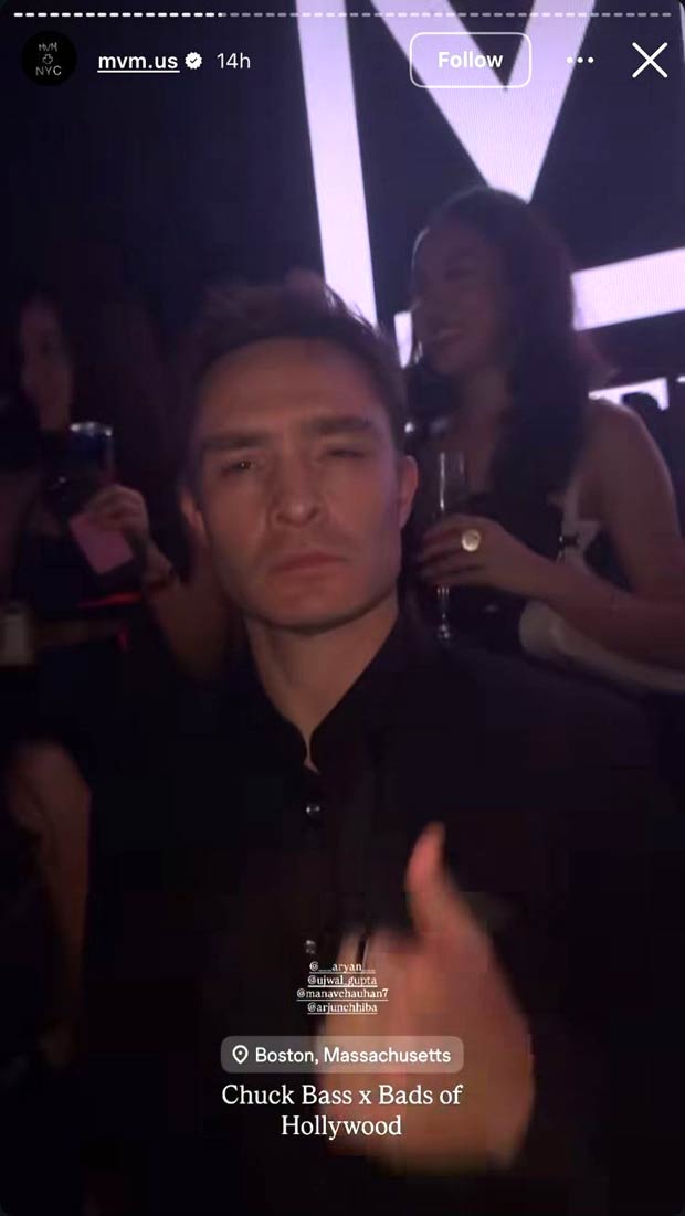 Ed Westwick aka Chuck Bass grooves to 'Ghafoor' as Aryan Khan’s The Bads of Bollywood goes global!