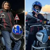 Fatima Sana Shaikh rides again in Ladakh after Dhak Dhak, calls the experience "nerve-wracking"