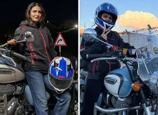Fatima Sana Shaikh rides again in Ladakh after Dhak Dhak, calls the experience “nerve-wracking”