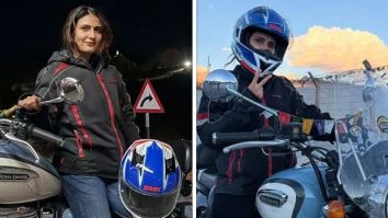 Fatima Sana Shaikh rides again in Ladakh after Dhak Dhak, calls the experience “nerve-wracking”