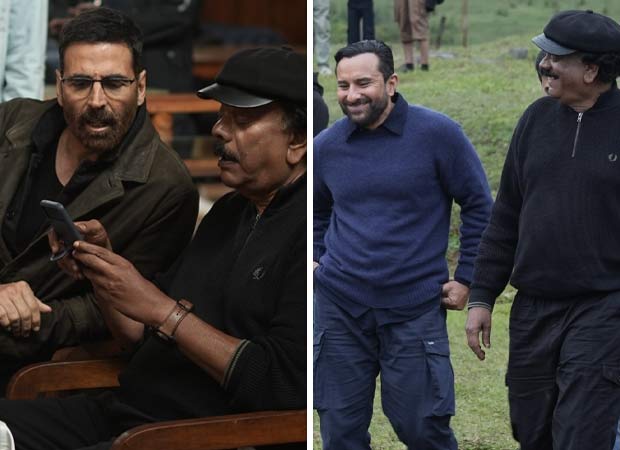 Haiwaan BTS: Stills from the sets featuring Akshay Kumar and Saif Ali Khan go viral