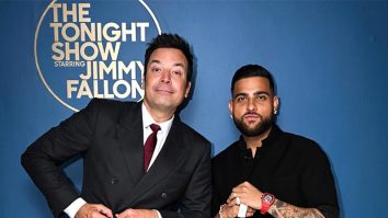Karan Aujla teaches bhangra to Jimmy Fallon on the tonight show