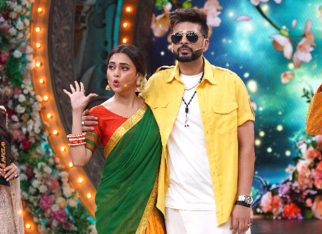 Karan Kundrra and Tejasswi Prakash recreate Chennai Express vibe at Avika Gor–Milind Chandwani’s Sangeet on Dhamaal with Pati Patni Aur Panga