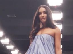 Lisa Haydon all dolled up for Dubai Fashion Week