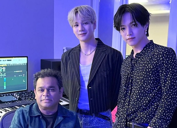 Mame and Shosei of JO1 meet AR Rahman in Mumbai, get a warm welcome