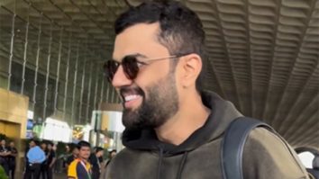 Maniesh Paul slaying the dapper boy look at the airport!