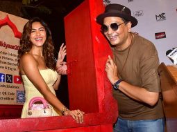 Mrunal Thakur and Mukesh Chhabra spotted at Khidkiyaan Theatre Festival