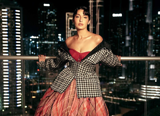Nora Fatehi steals the spotlight in Rahul Mishra’s Madras check-inspired gown at Dubai showcase : Bollywood News – Bollywood Hungama