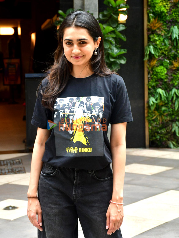 photos aaishvary thackeray anurag kashyap and vedika pinto snapped promoting nishaanchi 2