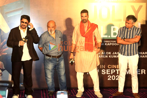 photos akshay kumar arshad warsi saurabh shukla and others grace the trailer launch of jolly llb 3 3