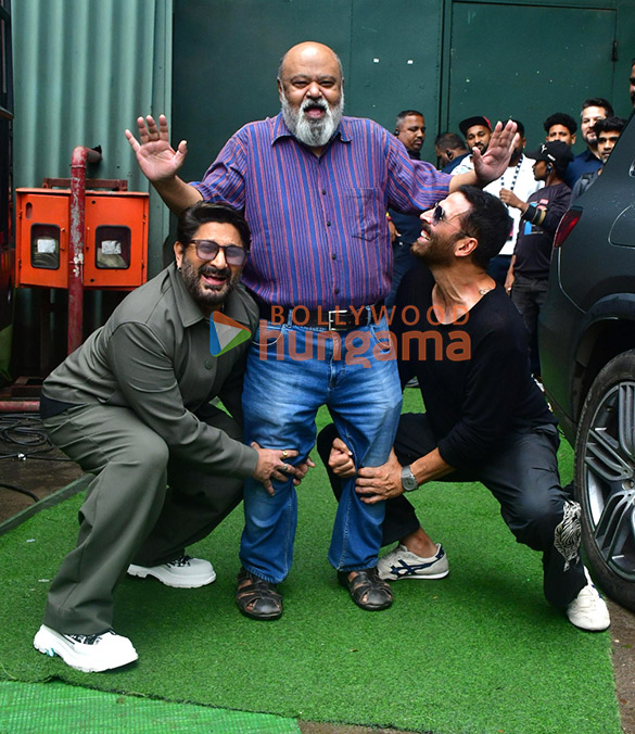 photos akshay kumar arshad warsi and saurabh shukla snapped promoting jolly llb 3 1