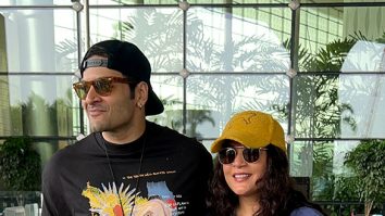 Photos: Ali Fazal, Richa Chadha, Bhagyashree and Orhan Awatramani snapped at the airport
