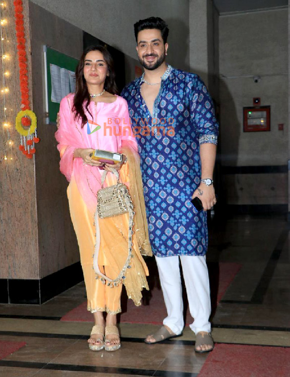 photos celebs grace ankita lokhande and vicky jains gauri ganpati celebrations 2