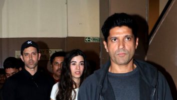 Photos: Hrithik Roshan, Saba Azad, Farhan Akhtar and Shibani Dandekar snapped at Juhu PVR