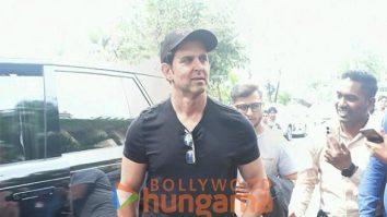 Photos: Hrithik Roshan snapped outside a dental clinic in Bandra