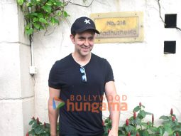 Photos: Hrithik Roshan spotted outside dental clinic in Bandra
