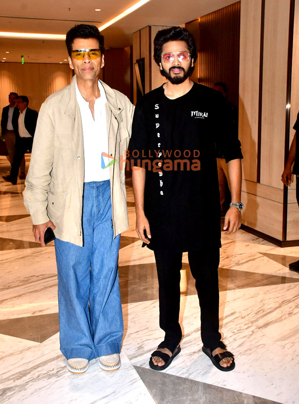 photos karan johar teja sajja and others attend the press conference of mirai 6