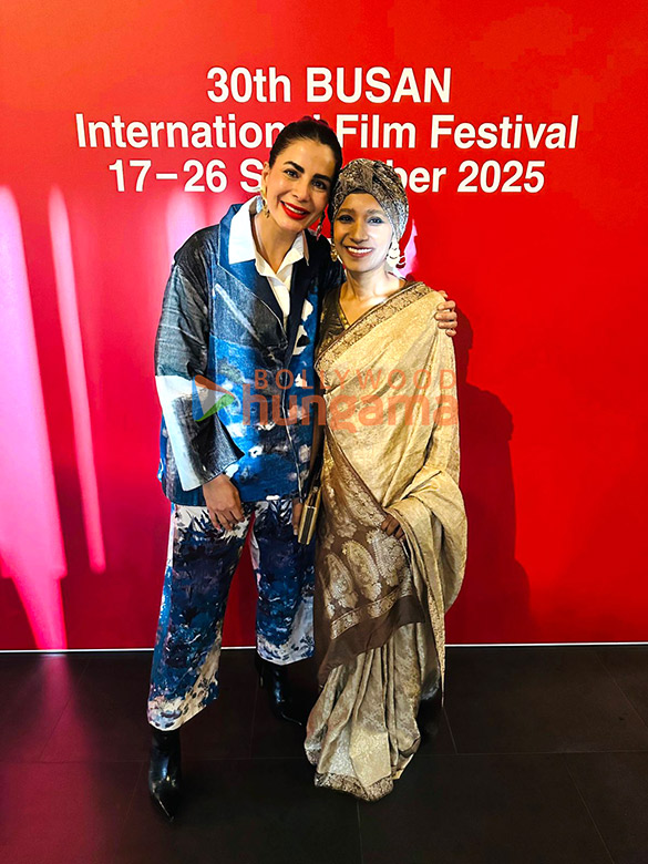 Photos: Kirti Kulhari and Tannishtha Chatterjee snapped at the Busan International Film Festival for the world premiere of their film Full Plate