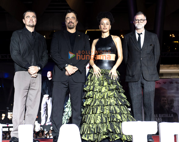 photos leonardo dicaprio benicio del toro and others were snapped at the mexico city premiere of their film one battle after another 17