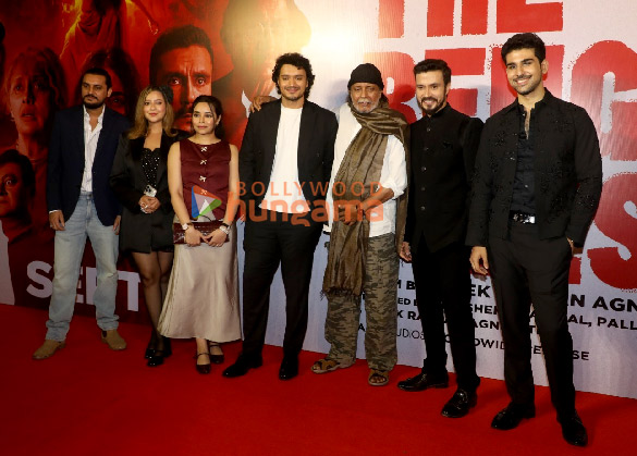 photos mithun chakraborty pallavi joshi anupam kher and others grace the premiere of the bengal files 1