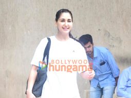 Photos: Nikita Dutta snapped outside the gym in Khar