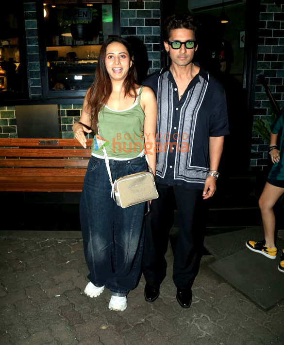 photos ravi dubey and sargun mehta snapped at boojee cafe in bandra 2