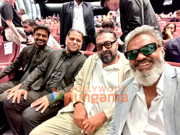 photos sharib khan ranjan singh anuparna roy alberta barbara festival head venice anurag kashyap and vikas kumar snapped at the world premiere of songs of forgotten trees at the 82nd venice 2