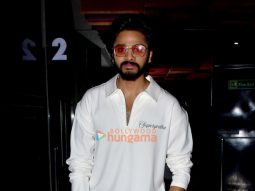 Photos: Teja Sajja visits theatre to promote his film Mirai