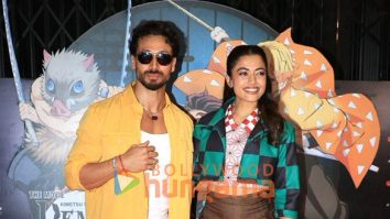 Photos: Tiger Shroff and Rashmika Mandanna attend the special fan screening of Demon Slayer: Kimetsu no Yaiba – Infinity Castle