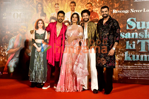 photos varun dhawan and janhvi kapoor snapped at sunny sanskari ki tulsi kumari trailer launch 5 2