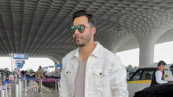 VD’s handsome look at the airport