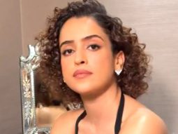 Vintage glam Sanya Malhotra