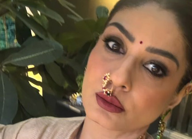 Raveena Tandon offer prayers at Pune’s Bhausaheb Rangari Ganpati Mandal, applies tika on dog; watch