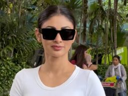 Mouni Roy’s chit chat with paps at the airport