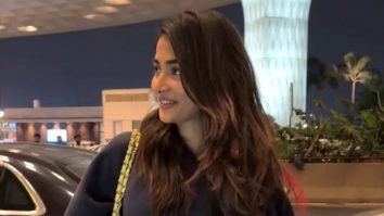 Such a sweetie! Pooja Hegde papped at the airport
