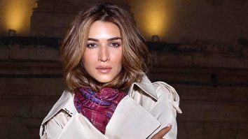 Kriti Sanon can’t contain her excitement after watching ‘Tere Ishk Mein’ title track for the first time; watch