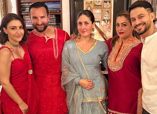 Soha Ali Khan celebrates Dhanteras with Kunal Kemmu, Saif Ali Khan and Kareena Kapoor Khan; watch 